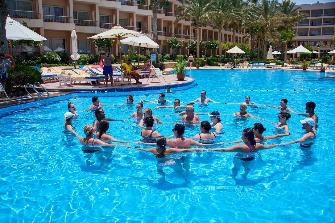 Pool activities at Sea Star Beau Rivage Hotel, Hurghada — photo 2