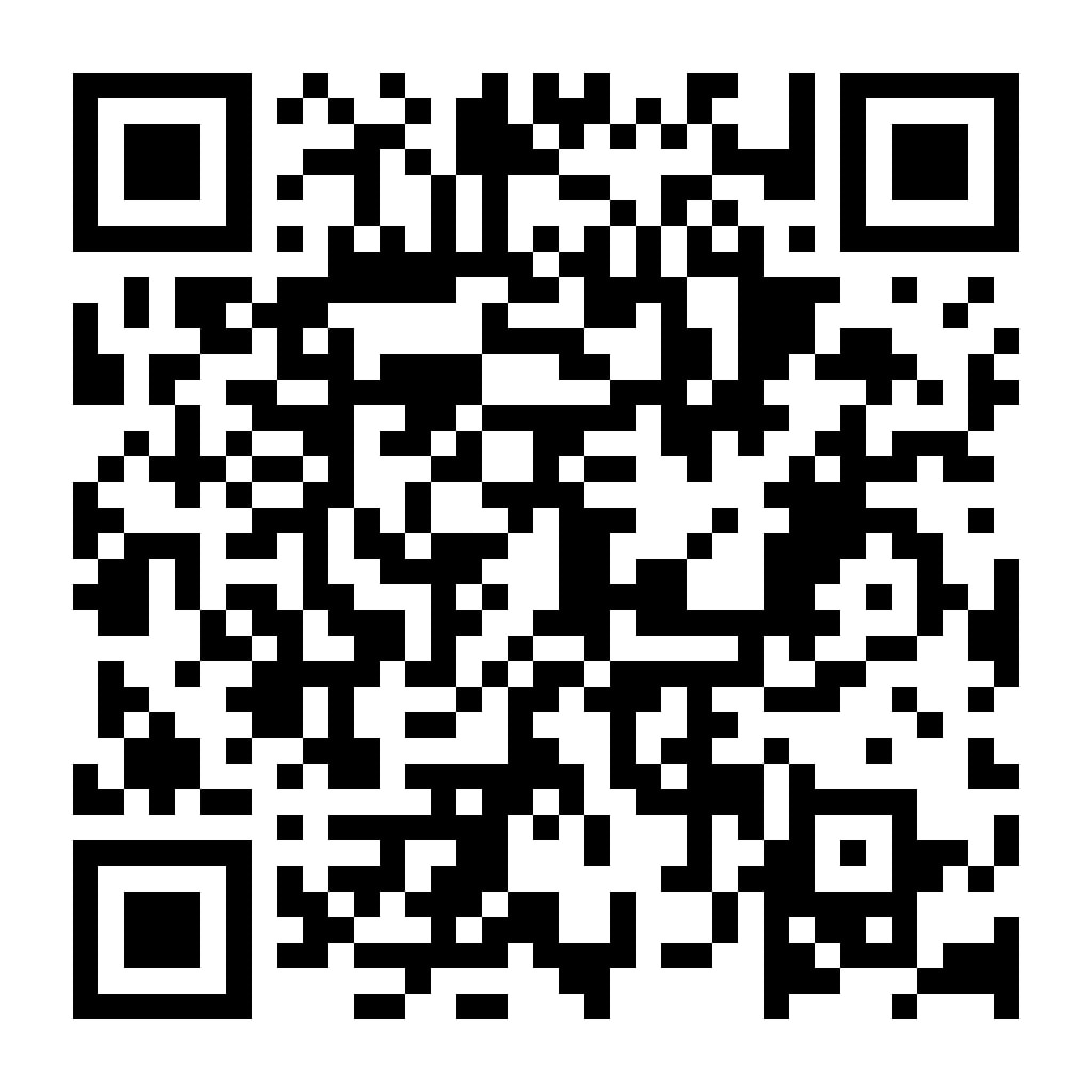 QR code for the Room Service and Mini Bar Menu