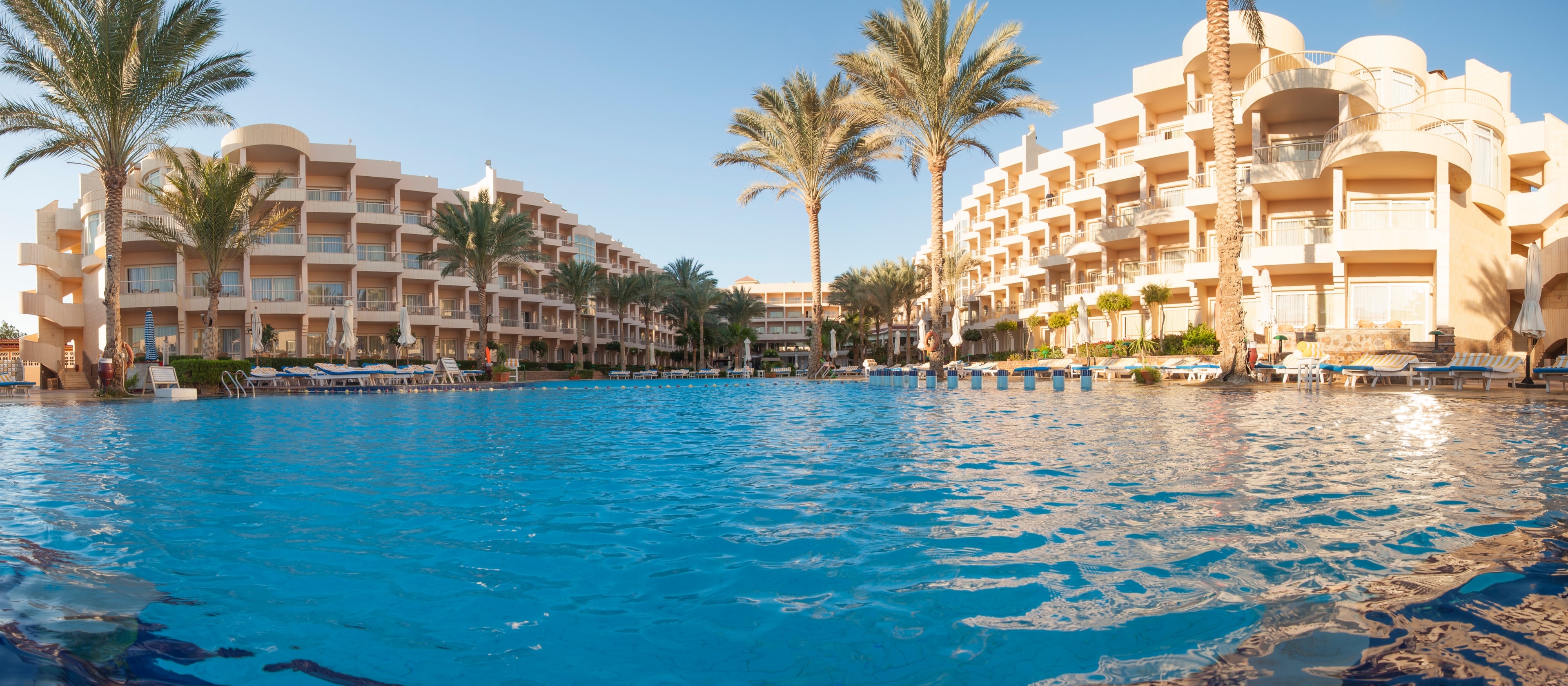 Beach clean-up activity at Sea Star Beau Rivage Hotel, Hurghada