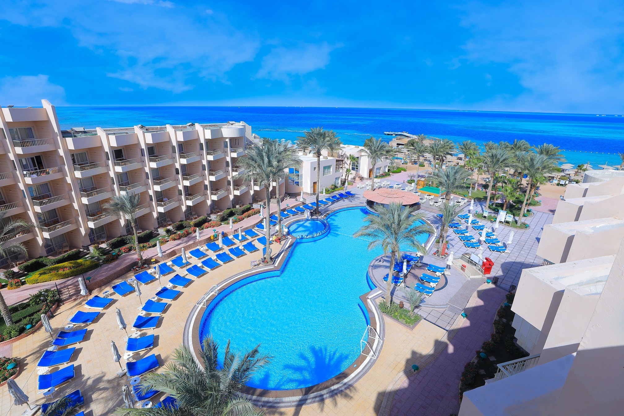 Resort swimming pool
